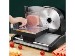 Rosenstein & Söhne Brotschneidemaschine:Elektrischer Allesschneider Mit 2 Edelstahl-Klingen, 1 - 15 Mm, 150 W 23 Rosenstein & Söhne Brotschneidemaschine:Elektrischer Allesschneider Mit 2 Edelstahl-Klingen, 1 - 15 Mm, 150 W -Einrichtungsgeschäft zx7134 4