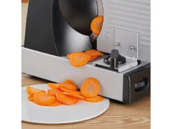 Rosenstein & Söhne Brotschneidemaschine:Elektrischer Allesschneider Mit 2 Edelstahl-Klingen, 1 - 15 Mm, 150 W 25 Rosenstein & Söhne Brotschneidemaschine:Elektrischer Allesschneider Mit 2 Edelstahl-Klingen, 1 - 15 Mm, 150 W -Einrichtungsgeschäft zx7134 8