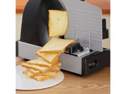 Rosenstein & Söhne Brotschneidemaschine:Elektrischer Allesschneider Mit 2 Edelstahl-Klingen, 1 - 15 Mm, 150 W 26 Rosenstein & Söhne Brotschneidemaschine:Elektrischer Allesschneider Mit 2 Edelstahl-Klingen, 1 - 15 Mm, 150 W -Einrichtungsgeschäft zx7134 9