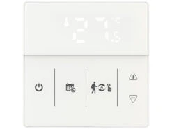 Revolt Alexa-Thermostat Heizung:4er-Set WLAN-Fußbodenheizung-Thermostate Mit App, Weiß -Einrichtungsgeschäft zx7207 2 1