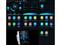 Revolt Funkthermostat:WLAN-Fußbodenheizung-Thermostat Mit Touchdisplay, Feinstaub-Anzeige 23 Revolt Funkthermostat:WLAN-Fußbodenheizung-Thermostat Mit Touchdisplay, Feinstaub-Anzeige -Einrichtungsgeschäft zx7209 26