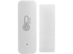 Luminea Home Control ZigBee Hygrometer:2er-Set ZigBee-Temperatur- & Luftfeuchtigkeits-Sensoren Mit App -Einrichtungsgeschäft zx7227 1