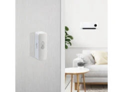 Luminea Home Control ZigBee Hygrometer:2er-Set ZigBee-Temperatur- & Luftfeuchtigkeits-Sensoren Mit App -Einrichtungsgeschäft zx7227 3