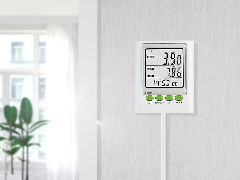 Revolt Energiemesser:Digitaler Energiekosten-Messer & Strom-Zähler, 2 Tarife, CO2-Anzeige 8 Revolt Energiemesser:Digitaler Energiekosten-Messer & Strom-Zähler, 2 Tarife, CO2-Anzeige – Bild 6