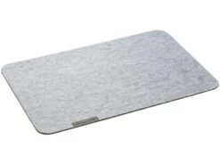 Rosenstein & Söhne Filzuntersetzer:6er-Set Abwaschbare Filz-Tischsets, Hellgrau, 45 X 30 Cm -Einrichtungsgeschäft zx8047 0 1