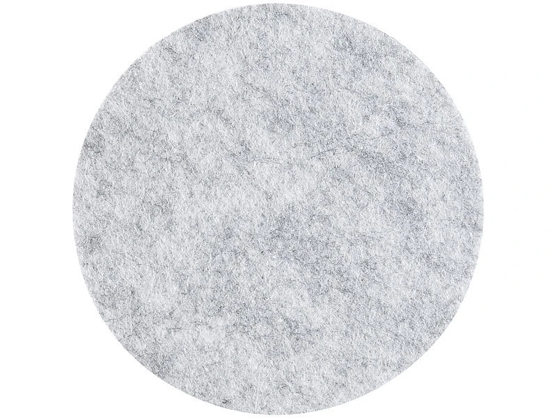 Rosenstein & Söhne Untersetzer Für Teller:12er-Filz-Set: 6 Matten Mit 45x30cm & 6 Untersetzer M. 10cm, Hellgrau 8 Rosenstein & Söhne Untersetzer Für Teller:12er-Filz-Set: 6 Matten Mit 45x30cm & 6 Untersetzer M. 10cm, Hellgrau – Bild 6