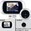 Somikon Türspion Ohne Bohren:Digitale Türspion-Kamera Mit 7,1-cm-Farbdisplay (2,8") Und Nachtsicht