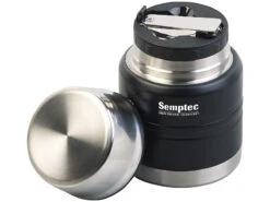 Semptec Thermobecher To-Go:3er-Set Doppelwand-Edelstahl-Thermobecher Mit Löffel, 350/500/750 Ml -Einrichtungsgeschäft zx8182 2