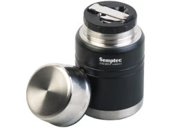 Semptec Thermobecher To-Go:3er-Set Doppelwand-Edelstahl-Thermobecher Mit Löffel, 350/500/750 Ml -Einrichtungsgeschäft zx8183 0