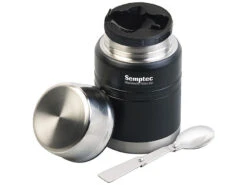 Semptec Thermobecher To-Go:3er-Set Doppelwand-Edelstahl-Thermobecher Mit Löffel, 350/500/750 Ml -Einrichtungsgeschäft zx8183 4