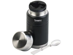 Semptec Thermo-Behälter:Doppelwand Edelstahl-Thermobecher Für Getränke & Suppen, Löffel, 750ml -Einrichtungsgeschäft zx8184 4 1